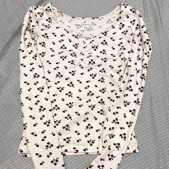 floral scrunch top - Picture 1 of 1